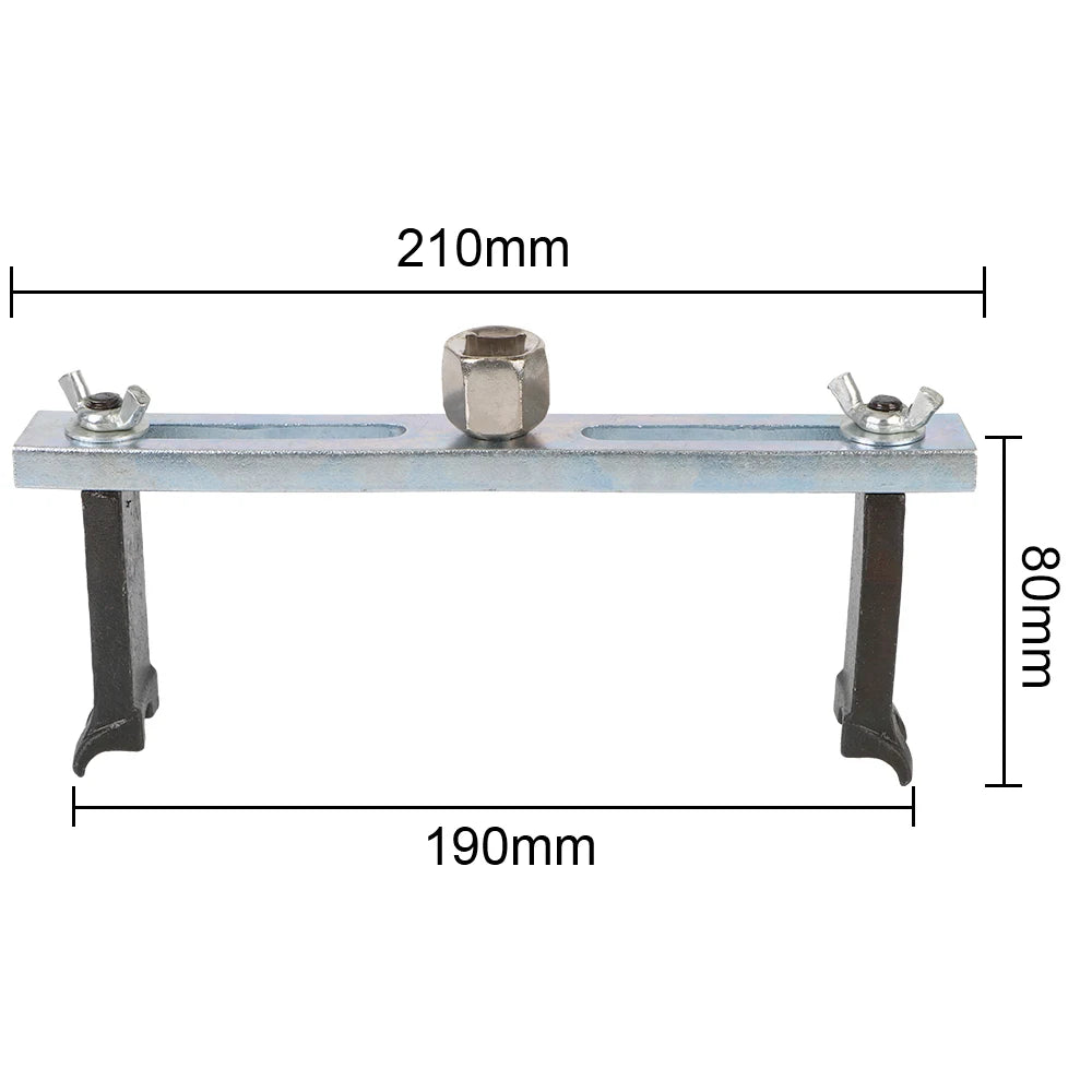 2-Jaw Wrench Tools for Car Oil Tank Cover - Lever Remover for Fuel Pump Lid - Motorcycle Accessories Universal Spanner Detent