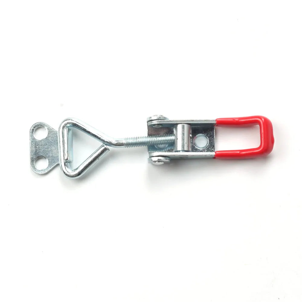 8Pcs Metal Toggle Latch Catch Clasp: Adjustable Toolbox Case Quick Release Clamp - Anti-Slip Push Pull Toggle Clamp Tools