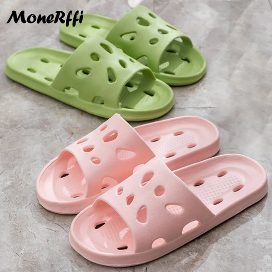 Summer Cloud Slippers – Women’s and Men’s Flip Flops – Beach Sandals, Bathroom Non-Slip Slides – Indoor House Shoes for Men and Women