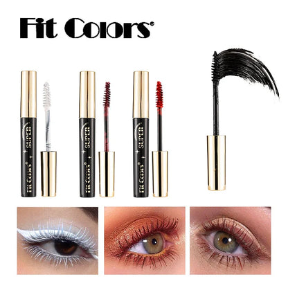 5D Silk Fiber Mascara – Waterproof 3D Eyelash Extension in 14 Colors, Thickening & Lengthening Eye Lashes. Cosmetics