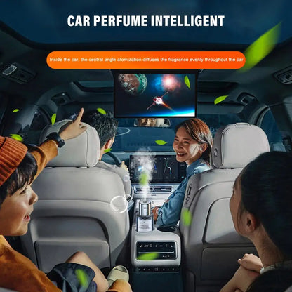 Intelligent Car Mounted Fragrance Spray Perfume | Essential Oil Diffuser & Humidifier | Portable Car & Bedside Fragrance Accessories