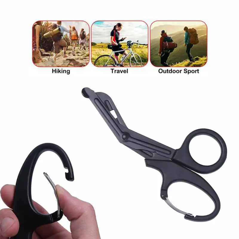 Carbou 18.5cm EMT Trauma Bandage Shears - Medical Scissors for Emergency, EDC, Tactical Rescue, and First Aid Gear