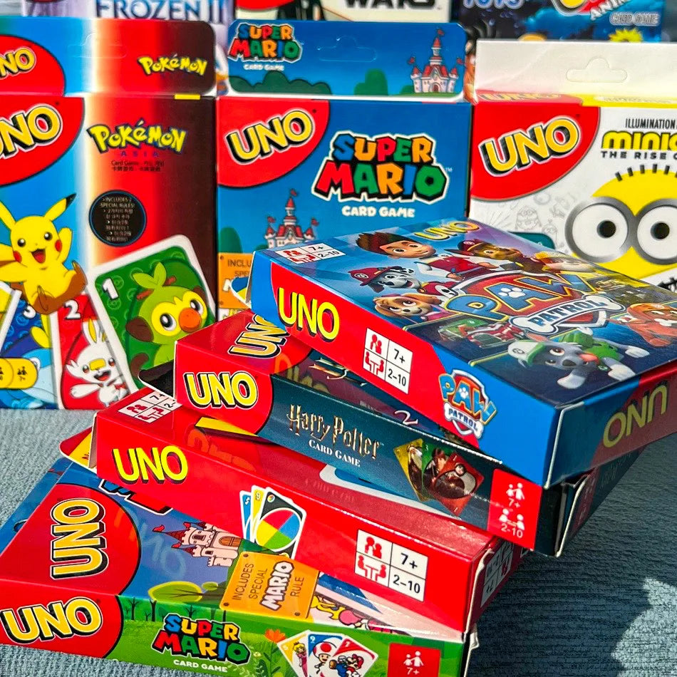 UNO FLIP! Pokemon Board Game with Pikachu Figure Pattern - Family Entertainment with Anime Cartoon Theme - Fun Uno Cards for Christmas Gifts