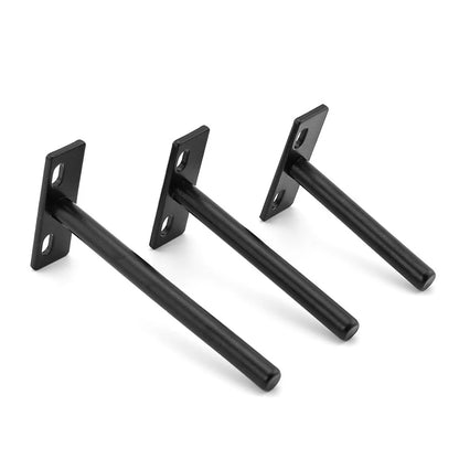 1PCS 3"4"5" Folding Shelf Support Bracket: Hidden Floating Wall Shelf Brackets - Heavy Duty Bracket Support