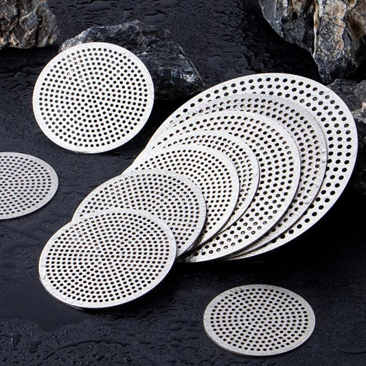 304 Stainless Steel Shower Drain Cover: Hair Filter Floor Drain Pad for Bathroom Accessories - Sink Strainer, Drains Cover