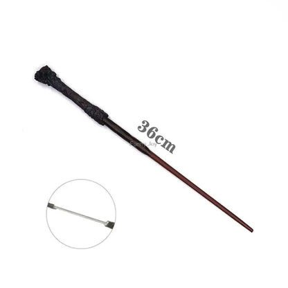 Anime Cosplay Metal Core Magic Wand: Children's Toy Decoration Accessories - Bacchetta Di Plastic Magic Stick for Kids