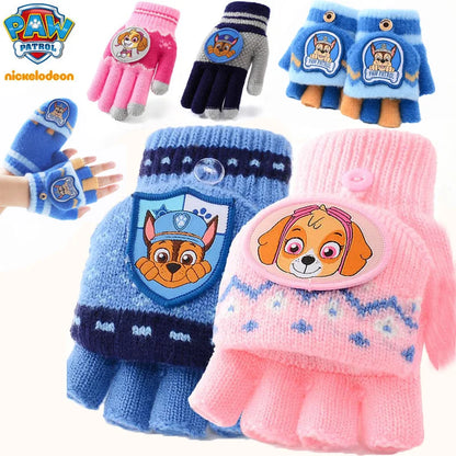 Genuine Paw Patrol Winter Gloves for Kids - Featuring Chase, Marshall, Skye and More, Outdoor Mittens for Boys & Girls, Ages 2-10, Perfect Children's Gift