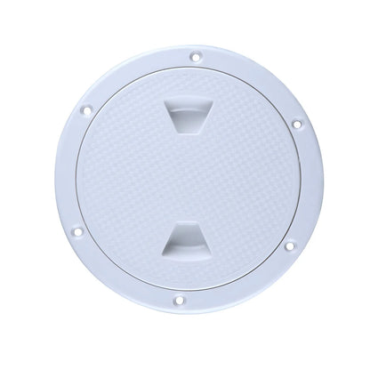 Boat Hatch Accessories - 4", 6", 8" ABS Round Non-Slip Inspection Hatch with Detachable Cover for Marine Boats and Yachts