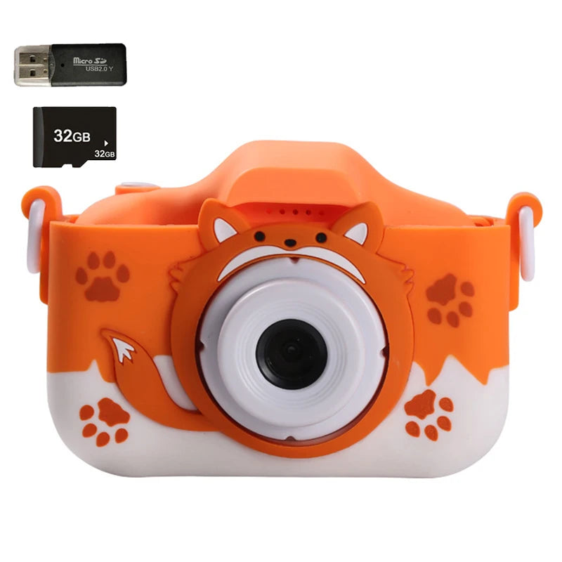 40MP HD Kids Digital Camera – Cartoon Style Tiny Video Camera Toy | Perfect Christmas and Birthday Gifts for Children