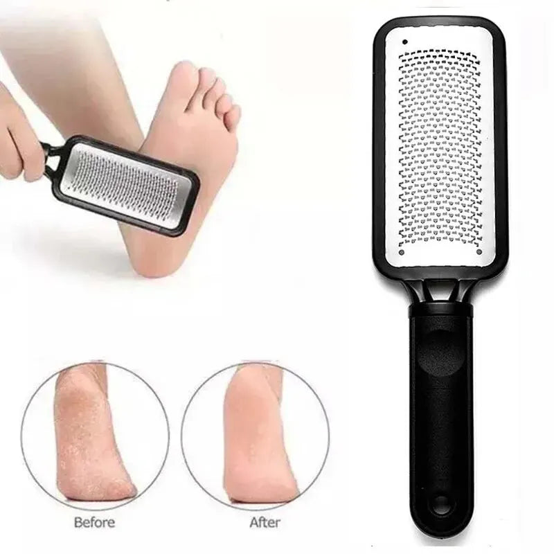 Professional Foot File Scrubber - Heel Grater Rasp for Hard Dead Skin and Callus Removal, Pedicure Care Tools