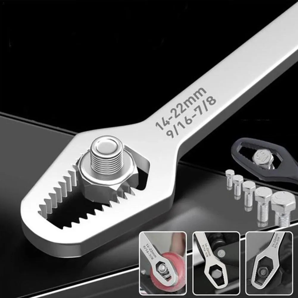 8-22mm Universal Torx Wrench: Self-Tightening Adjustable Glasses Wrench Board - Double-Head Torx Spanner Hand Tools for Factory