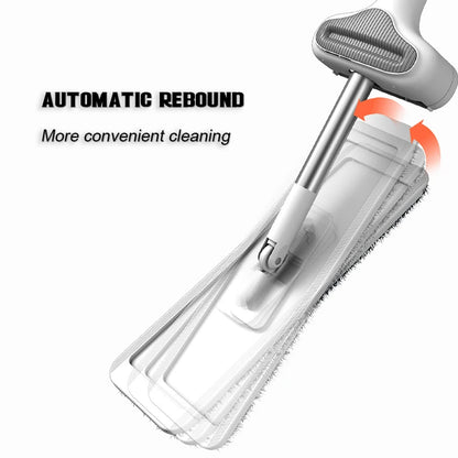 Magic Self-Cleaning Squeeze Mop – Microfiber Spin and Go Flat Mop for Home Floor Cleaning and Bathroom Accessories Set