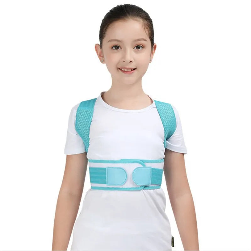 Adjustable Children's Posture Corrector: Back Support Belt for Kids Orthopedic Health - Spine, Lumbar, and Shoulder Braces