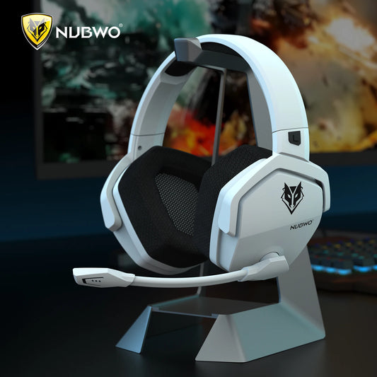 NUBWO G06 Dual Wireless Gaming Headset – 2.4GHz & Bluetooth, with Microphone for PS5, PS4, PC, Mobile, Switch