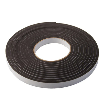 Soft 5M Self-Adhesive Window Sealing Strip - Noise Insulation Rubber Dusting Tape for Car Doors, Window Accessories