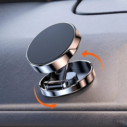 2024 Magnetic Car Phone Holder - Strong Magnet Smartphone Stand for GPS & Cell Support, Compatible with iPhone 14/13/12/X, Xiaomi, Samsung, LG