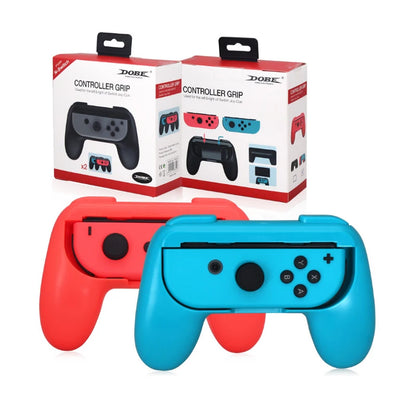 2PCS Gamepads Grip Handle: Joypad Stand Holder Case with ABS for Nintendo Switch JoyCon - Game Grip Controller