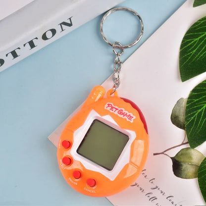 Transparent Electronic Tamagotchi Pet - 168 Pets in One, Virtual Cyber Digital Toy, Nostalgic Pixel Fun Play