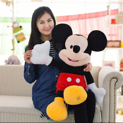 Disney Cartoon Plush Toys - 30/40cm Minnie, Mickey, Pluto, Goofy, Miaomiao House Dolls, Creative Wedding and New Year Mascot Gifts