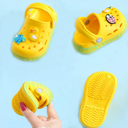 Summer Baby Sandals – Cartoon Mules for Girls and  Boys, Infant Garden Shoes, Children's Casual Footwear