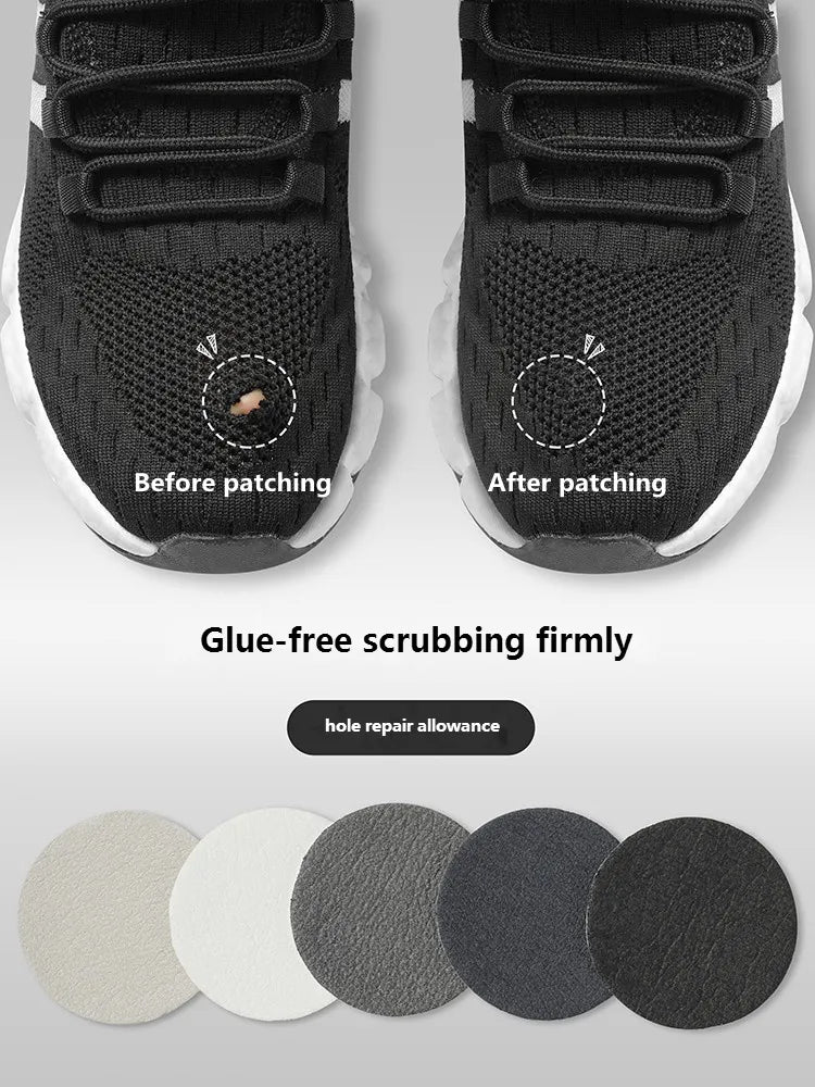 Shoe Patch Vamp Repair Sticker - Adhesive Insoles Heel Protector for Heel Hole Repair & Anti-Wear Foot Care