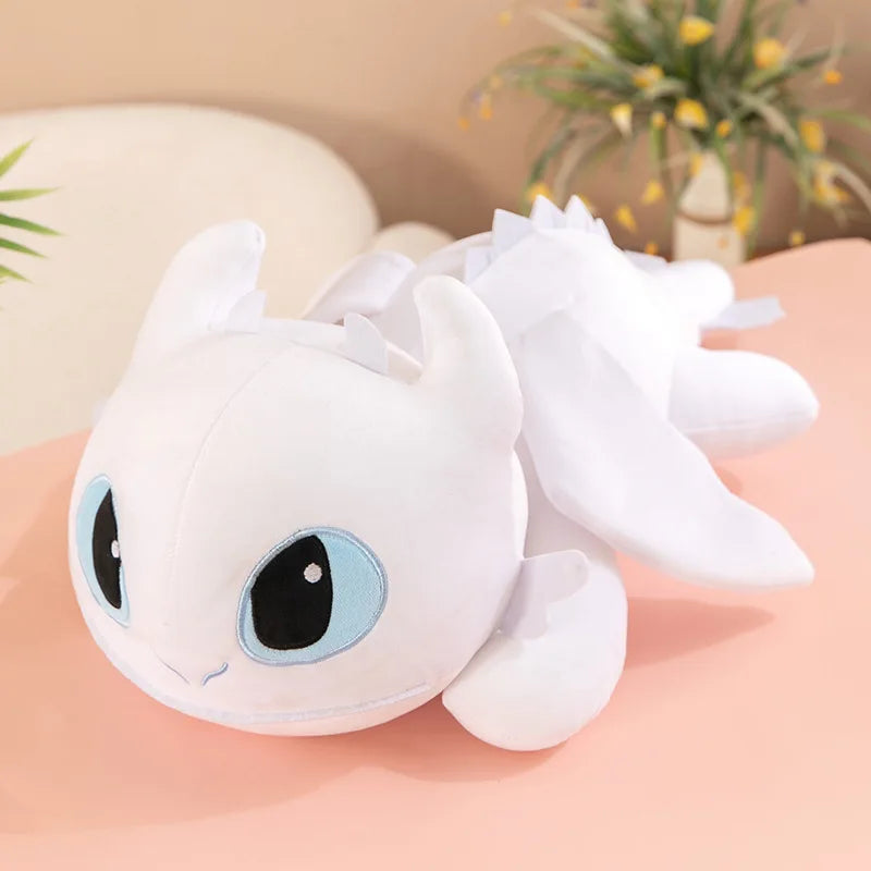 MINISO Little Flying Dragon Plush Toy - Toothless Doll Pillow, Party Model, Ideal Birthday Gift for Girls