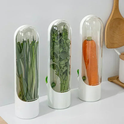 Refrigerator Herb Crisper Saver Pod - Keep Herbs Fresh and Green