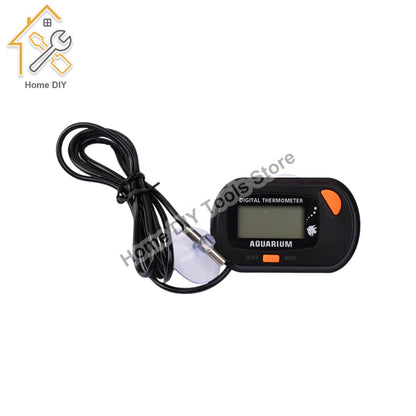 Digital Aquarium Fish Tank Thermometer - Temperature Sensor Meter Tester with Suction Cup, Measurement Range: -50°C to 70°C