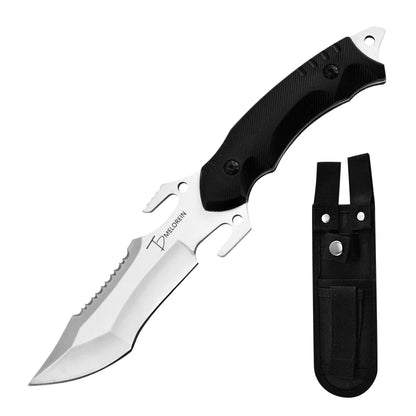 High Hardness Straight Knife - Portable Military Survival Pocket Knife for Outdoor Hunting and Tactics