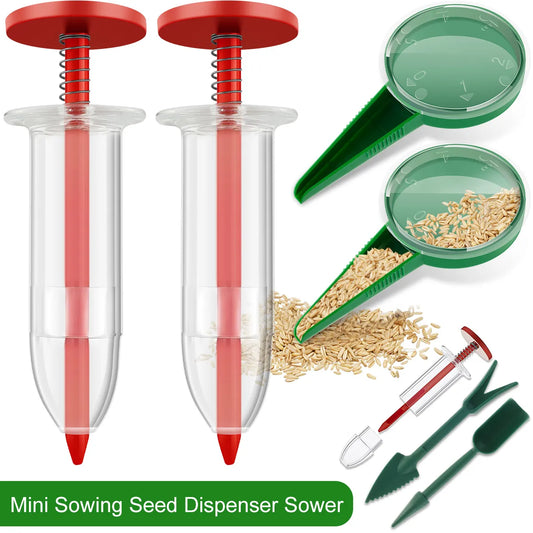 Precision Syringe Seeder: Your Manual Garden Sowing and Fertilizing Tool