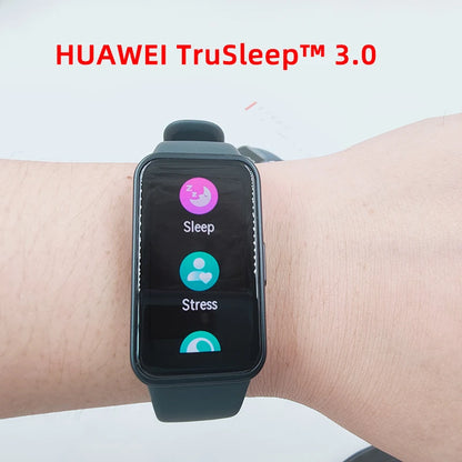 2023 New Original HUAWEI Band 8 - Smart Band with 1.47'' AMOLED Screen, All-Day Blood Oxygen, Heart Rate Monitoring, 2 Weeks Battery Life