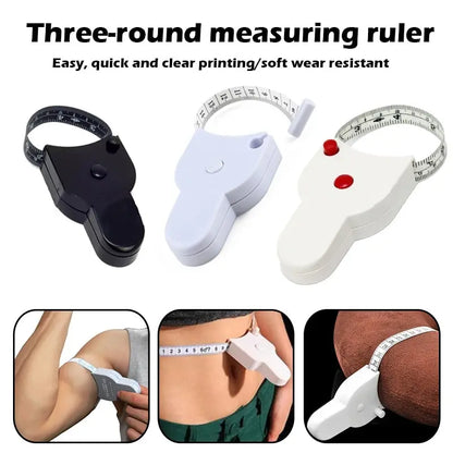 Automatic Telescopic Body Measuring Tape - Sewing Ruler Centimeter Meter - White Tools for Accurate Measurement