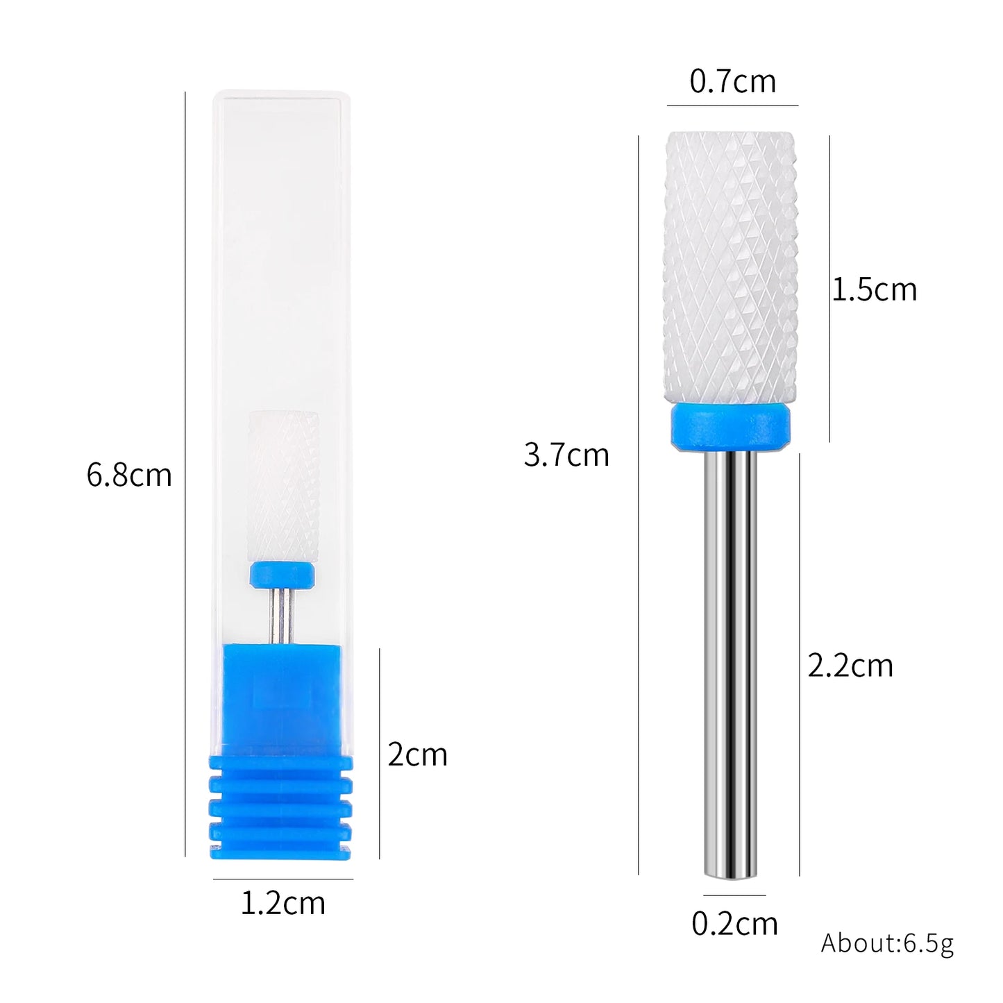 25 Type Ceramic Milling Cutter Nail Drill Bit - Electric Manicure & Pedicure Drills - Nail Art Tools & Equipment