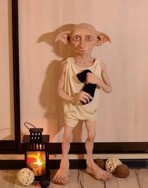 16cm Harries Dobby Action Figure - Potters Magic World Elf Model Doll, Movie Peripherals, Collection Ornament, Perfect Children’s Gift