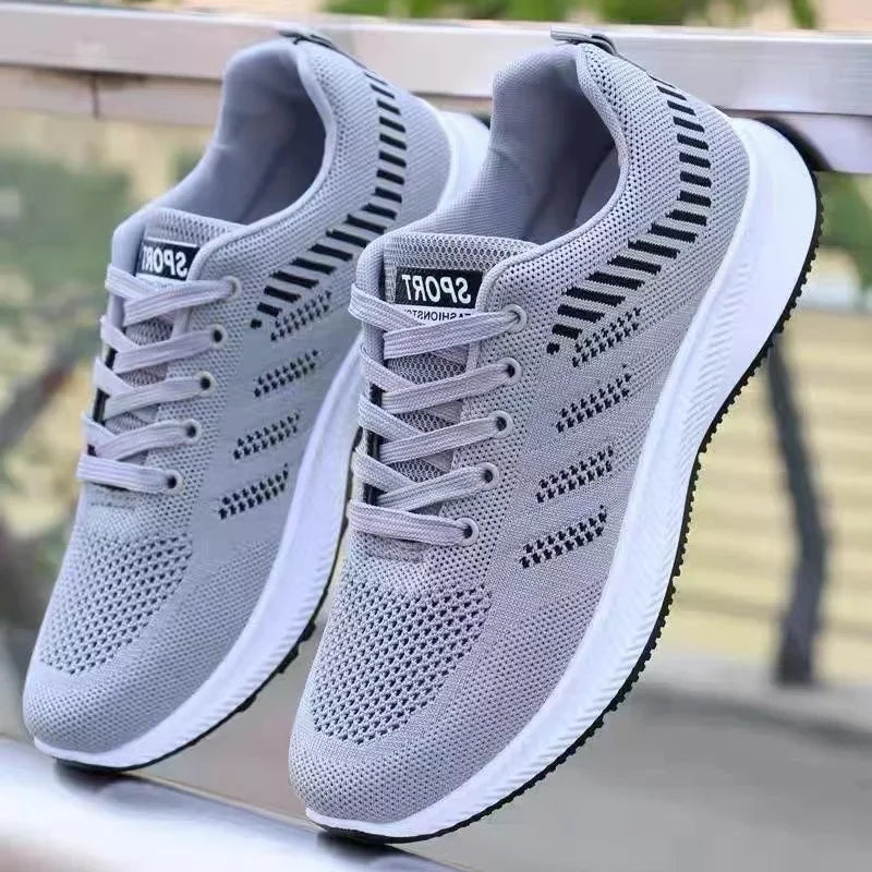 2024 Men's Casual Slip-On Fashion Sneakers - Breathable Running, Walking, Training and Tennis Shoes