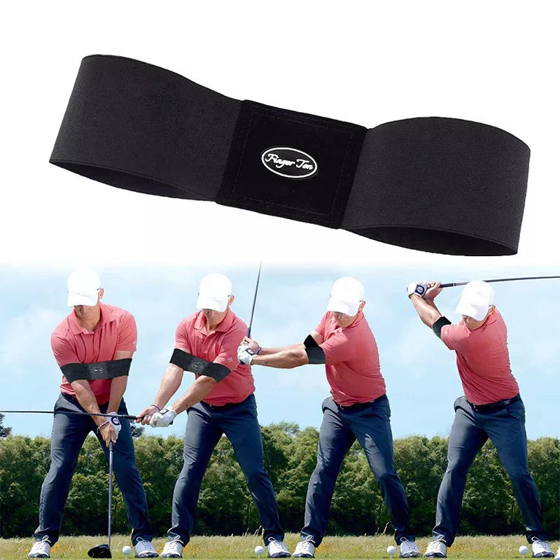 Hot Sale Golf Swing Trainer Arm Band: Professional Elastic Gesture Alignment Training Aid - Improve Your Swing with Practicing Guide