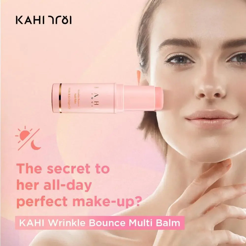 Moisturizing Wrinkle Bounce Multi Balm: Collagen Stick Cream - Dullness-Fighting Korean Cosmetics by KAHI