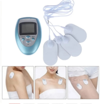 Micro Current Body Electric Massager - 8 Mode Multi-Function Massager with LED Display for Full Body Meridian Massage