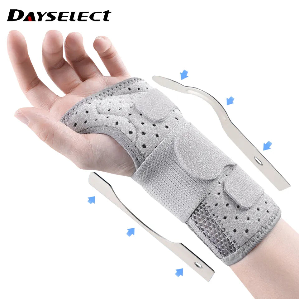 Breathable Professional Wrist Support | Splint Brace for Arthritis, Carpal Tunnel, Sprains, Tendinitis