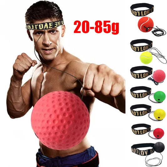 Boxing Speed Ball – Head-Mounted PU Punch Ball for MMA & Sanda Training, Hand-Eye Reaction, Home Sandbag Fitness Equipment, Hot Sale