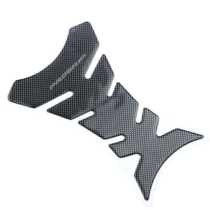 Universal Carbon Motorcycle Tank Pad Protector Sticker - 3D Decal for Yamaha, Honda, Kawasaki, KTM, BMW, Ducati, Suzuki"