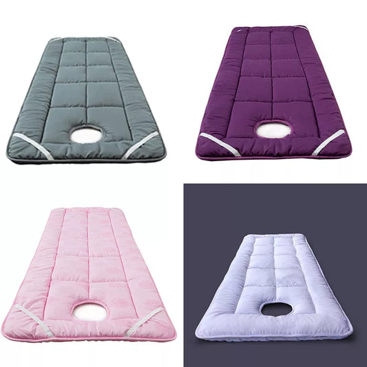 Thickened Beauty Salon Bed Cushion Mattress - Anti-Slip Massage Bed Pad with Hole for Beauty Room