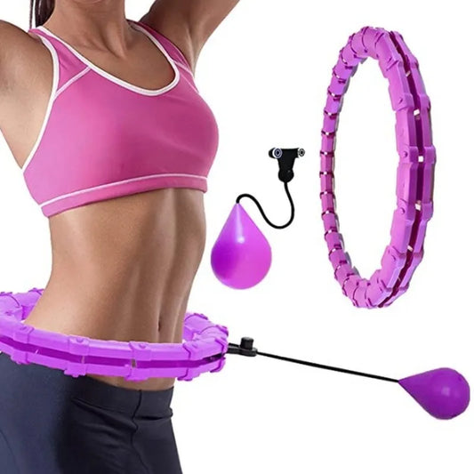 Adjustable Sport Hoops - 32/20/24/28 Inch Detachable Massage Hoops for Thin Waist Exercise, Weight Loss, and Home Gym Training