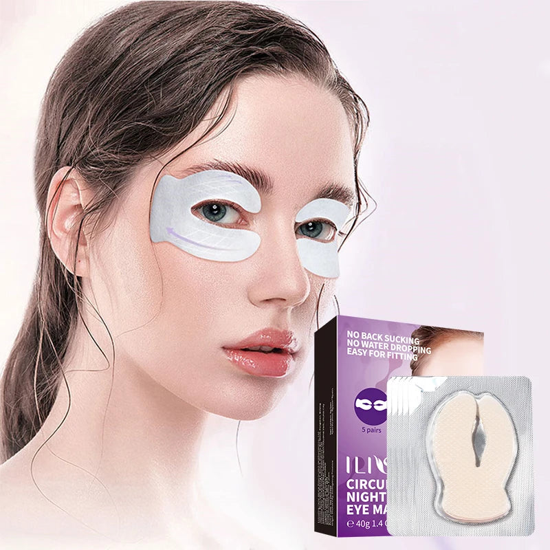 ILISYA C Cycle Anti-Wrinkle Eye Patches | Dark Circles & Wrinkle Removal | Hydrating Moisturizing Eye Mask