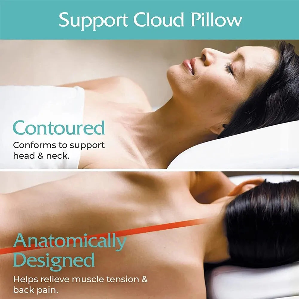 All-Round Sleep Pillow with Egg Sleeper Design - Orthopedic Memory Foam Neck Pillow for Pain Relief, 3D Micro Airball Deep Sleep Pillow