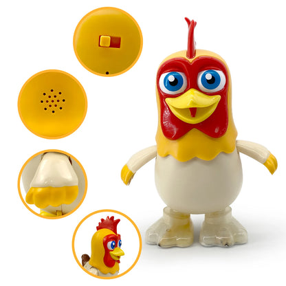 Fun Learning with La Granja de Zenon: Dancing Chicken Bartolito Baby Toy - Interactive Music Toy for Toddlers, Promoting Early Education and Entertainment