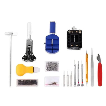 Comprehensive Watch Repair Tool Set: 147pcs and 212pcs Options for Clock Disassembly and Repair