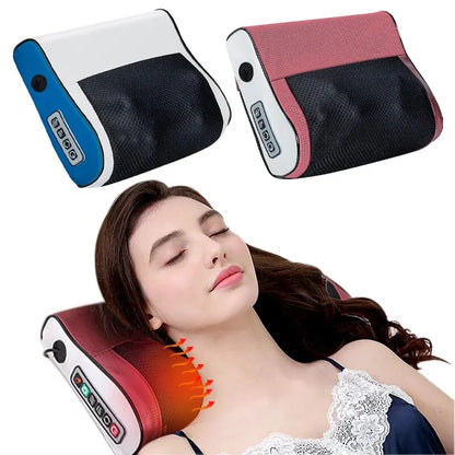 Multi-Functional Neck and Shoulder Massager: Adjustable Hot Compress Massage Tool for Home - Relieve Neck and Back Tension