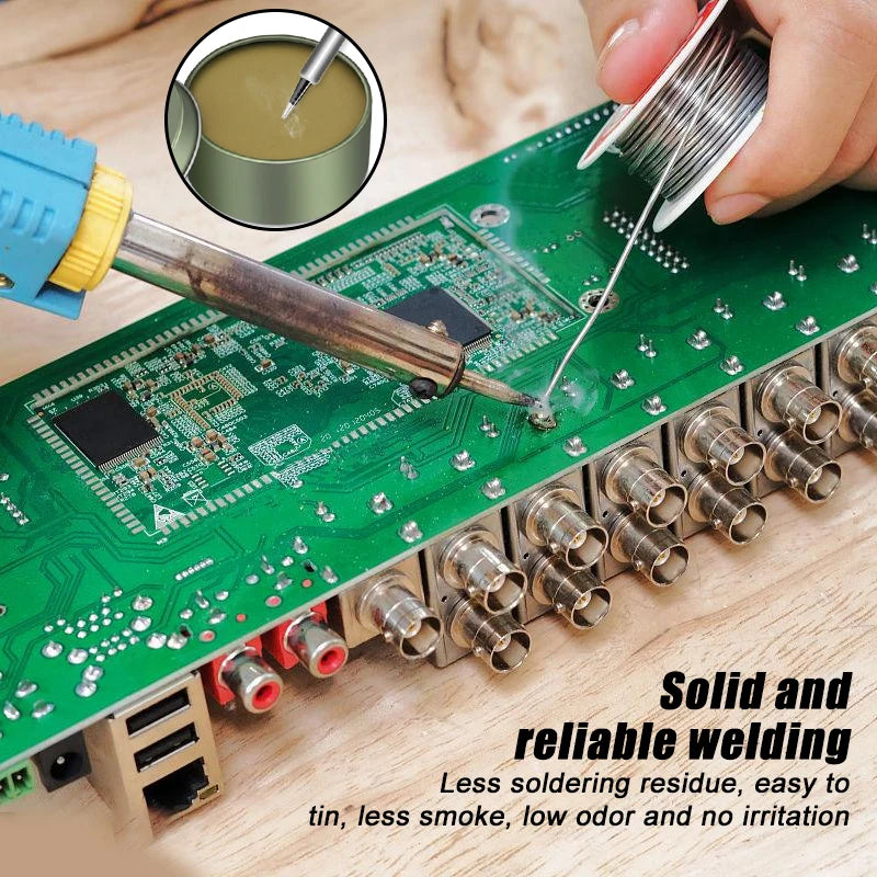 1/2/3pcs Lead-Free Soldering Flux Paste - Tin Solder Paste for Electronics, SMD, PCB, LED Soldering & Repair