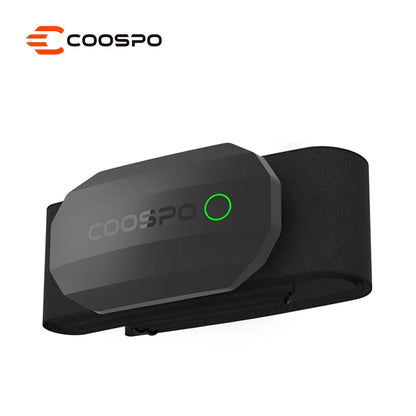 COOSPO H808S Heart Rate Sensor – Dual Mode ANT+ Bluetooth with Chest Strap, Cycling Computer for Wahoo, Garmin, Zwift Sports Monitor